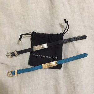 Marc Jacobs st. Bracelets_Black and green/blue